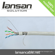 Lansan sftp cat6 lan cable 305m 23awg BC pass fluke test good quality and factory price